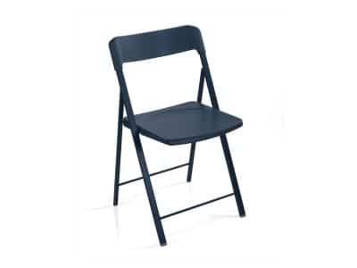 כיסא מתקפל כחול