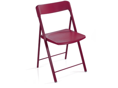 כסא מתקפל דגם ZETA אדום