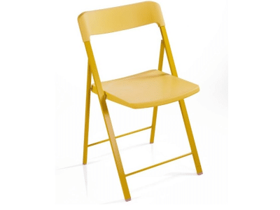 כסא מתקפל דגם ZETA צהוב