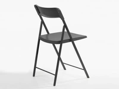 כסא-מתקפל-דגם-ZETA-שחור