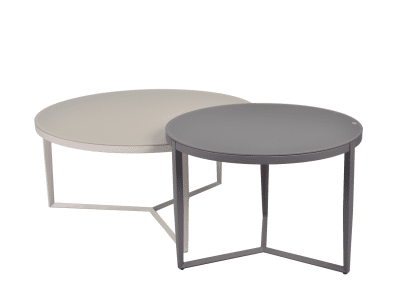 שולחן לסלון דגם DEBRAH GLASS