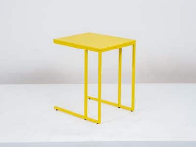 שולחן צד דגם SQUARE צהוב (3)